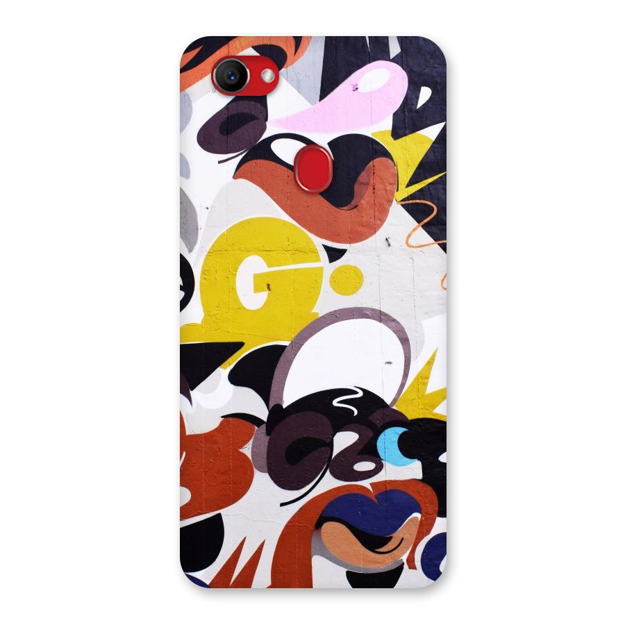 Graffiti Wall Back Case for Oppo F7