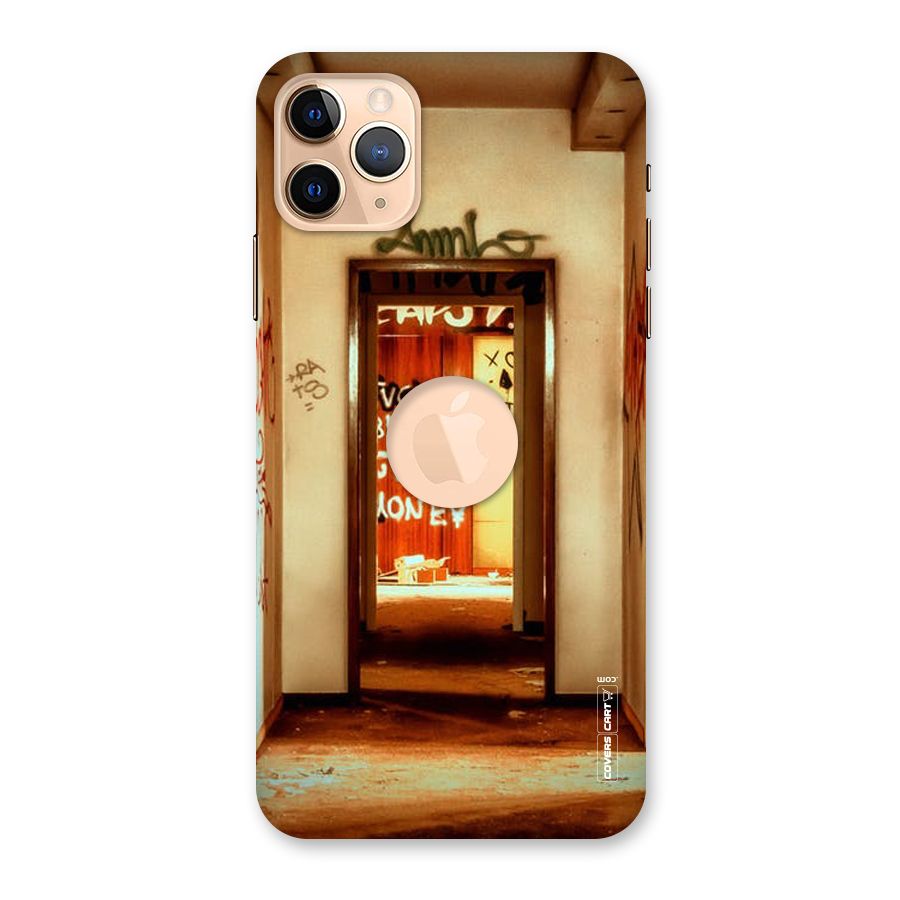 Grafitty Door Back Case for iPhone 11 Pro Max Logo Cut