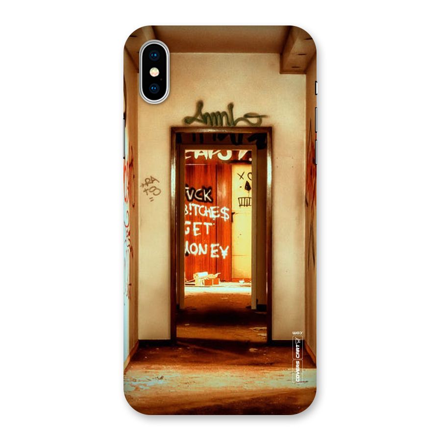 Grafitty Door Back Case for iPhone XS