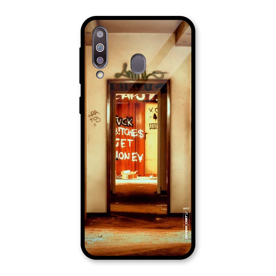 Grafitty Door Glass Back Case for Galaxy M30
