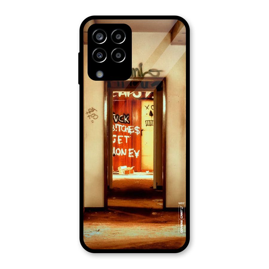Grafitty Door Glass Back Case for Galaxy M33