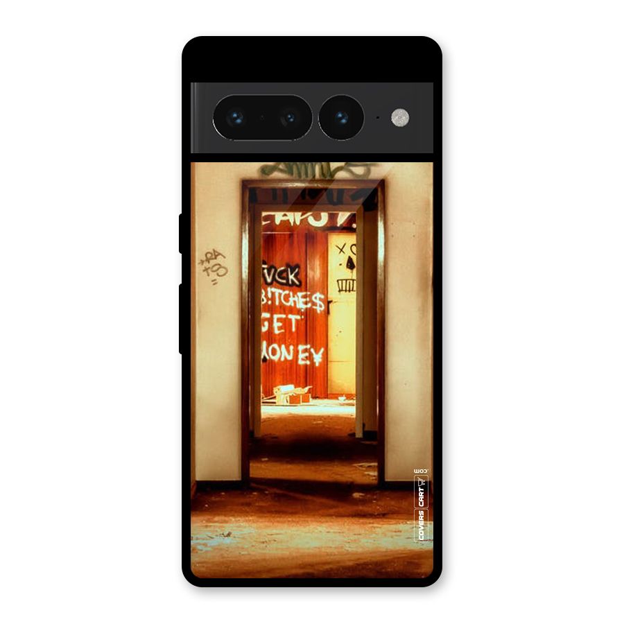 Grafitty Door Glass Back Case for Google Pixel 7 Pro