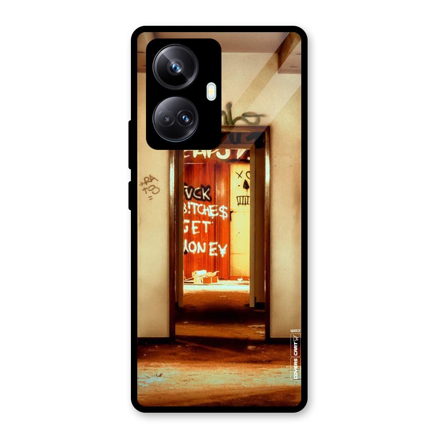 Grafitty Door Glass Back Case for Realme 10 Pro Plus