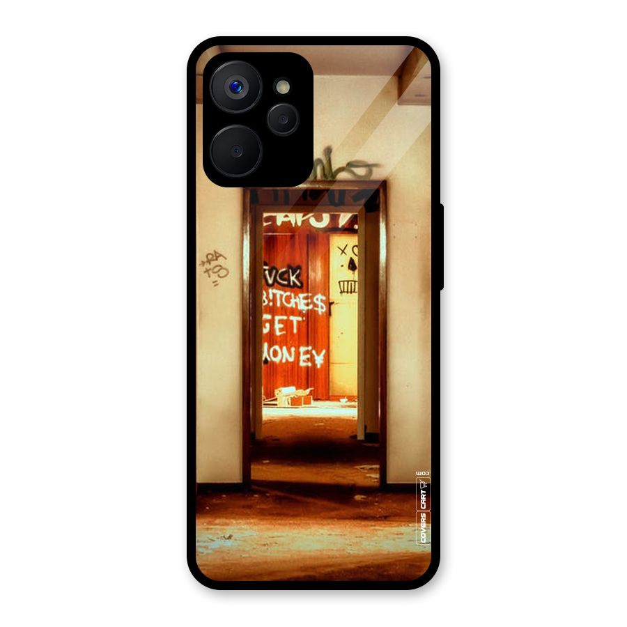 Grafitty Door Glass Back Case for Realme 9i 5G