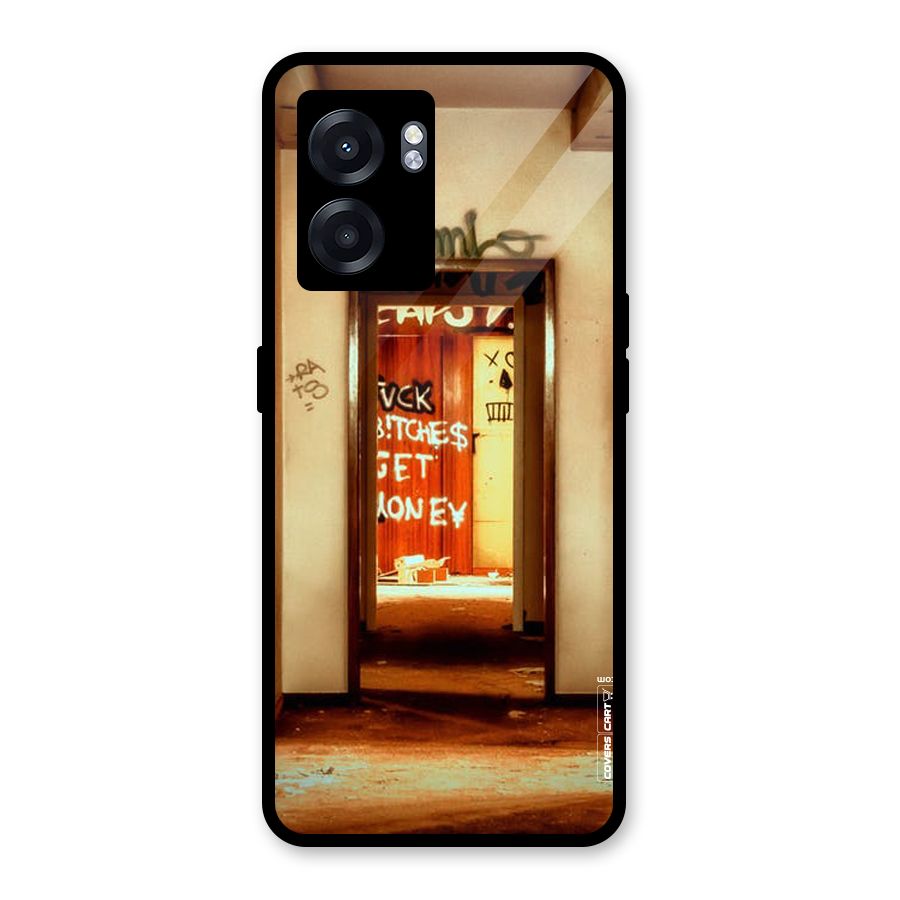 Grafitty Door Glass Back Case for Realme Narzo 50 5G
