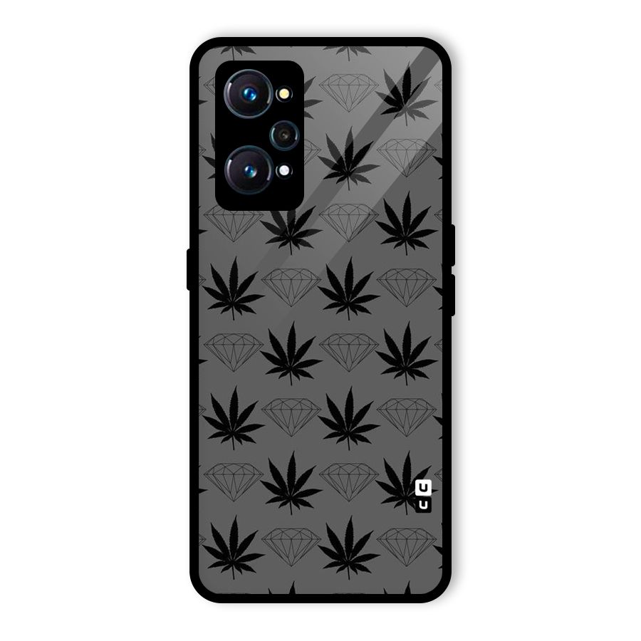 Grass Diamond Glass Back Case for Realme GT 2