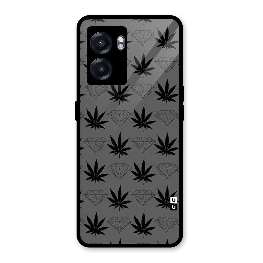 Grass Diamond Glass Back Case for Realme Narzo 50 5G
