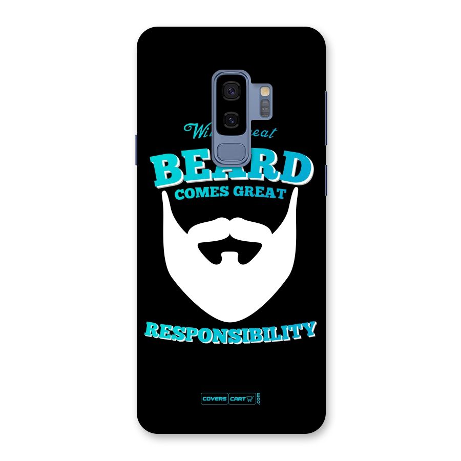 Great Beard Back Case for Galaxy S9 Plus