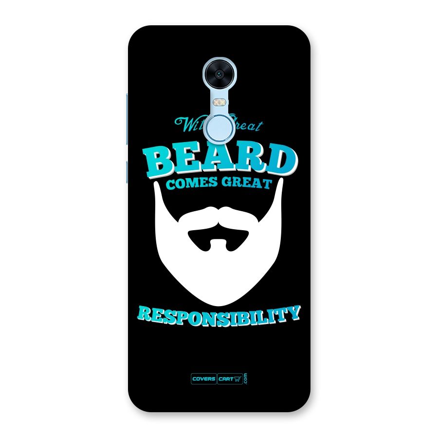 Great Beard Back Case for Redmi Note 5