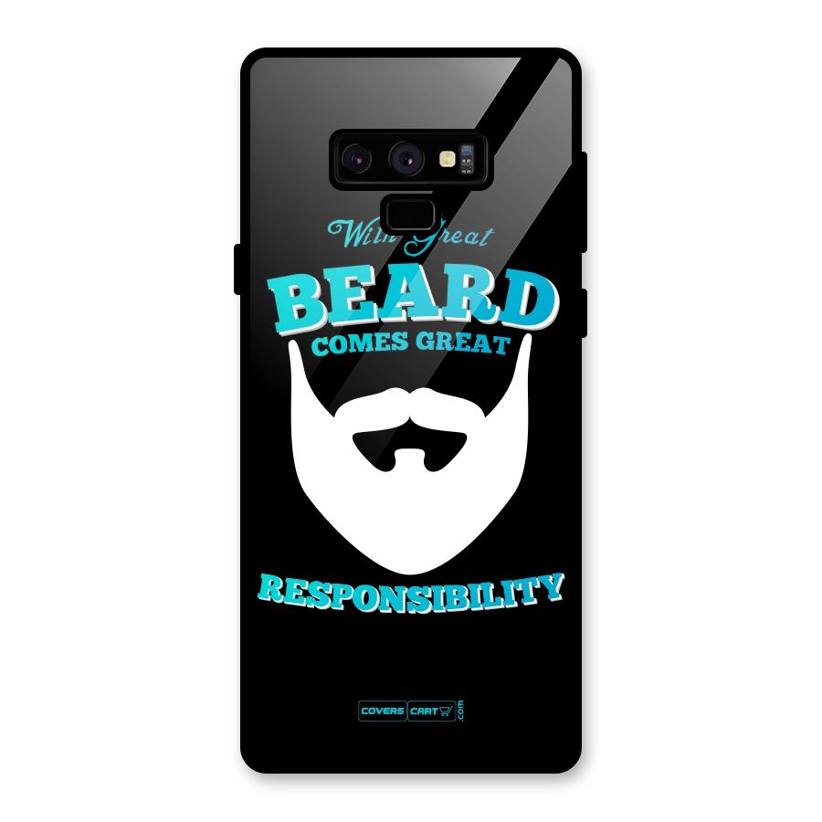 Great Beard Glass Back Case for Galaxy Note 9