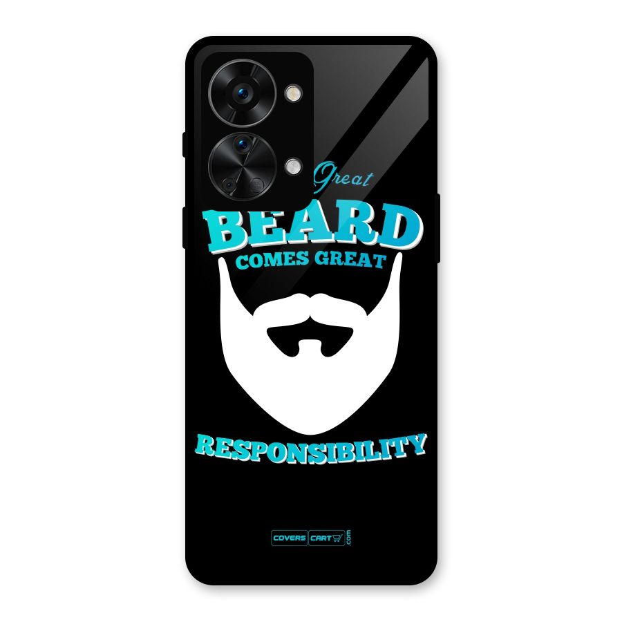 Great Beard Glass Back Case for OnePlus Nord 2T