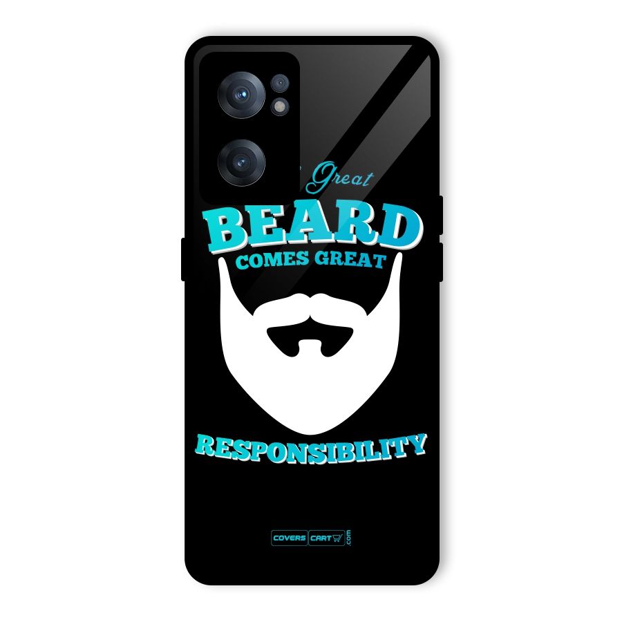 Great Beard Glass Back Case for OnePlus Nord CE 2 5G