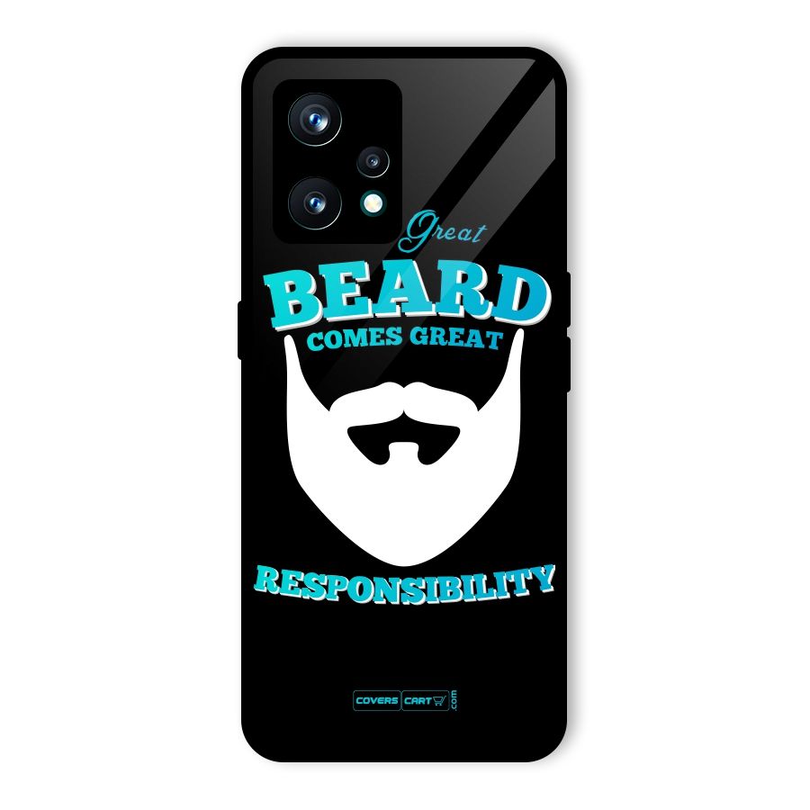 Great Beard Glass Back Case for Realme 9 Pro Plus 5G