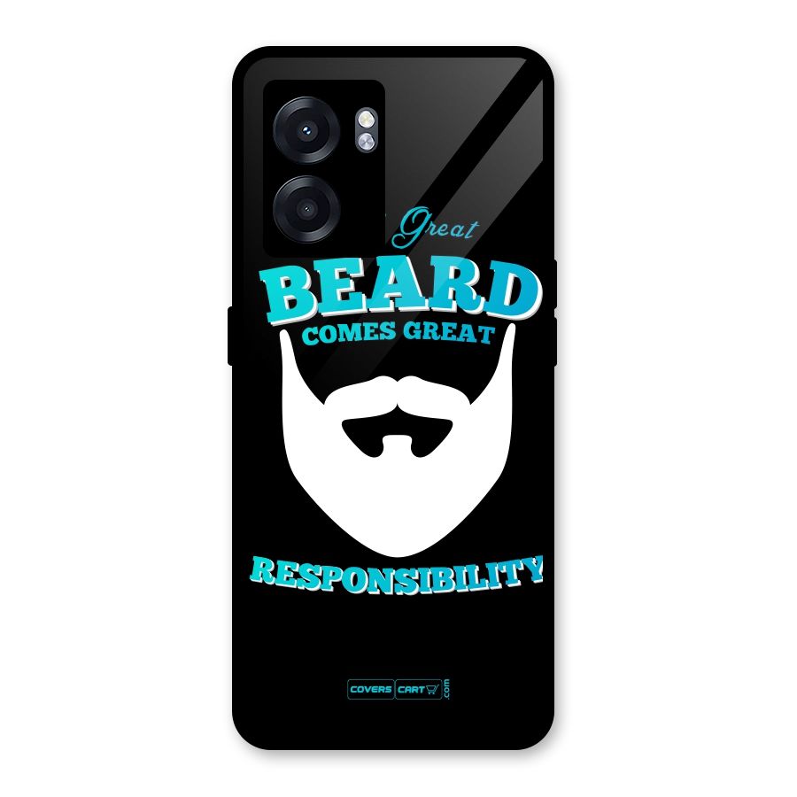 Great Beard Glass Back Case for Realme Narzo 50 5G