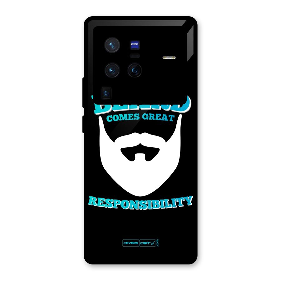 Great Beard Glass Back Case for Vivo X80 Pro