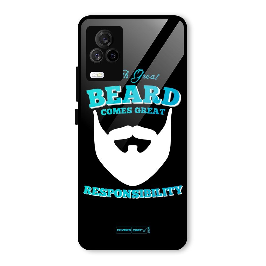 Great Beard Glass Back Case for Vivo iQOO 7 Legend 5G