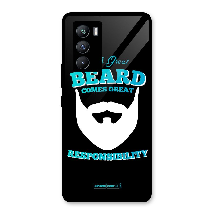Great Beard Glass Back Case for Vivo iQOO 9 SE