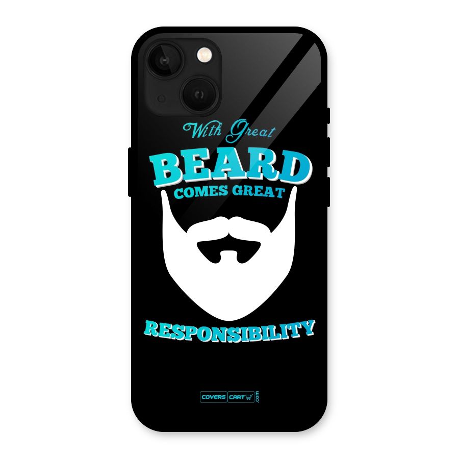 Great Beard Glass Back Case for iPhone 13