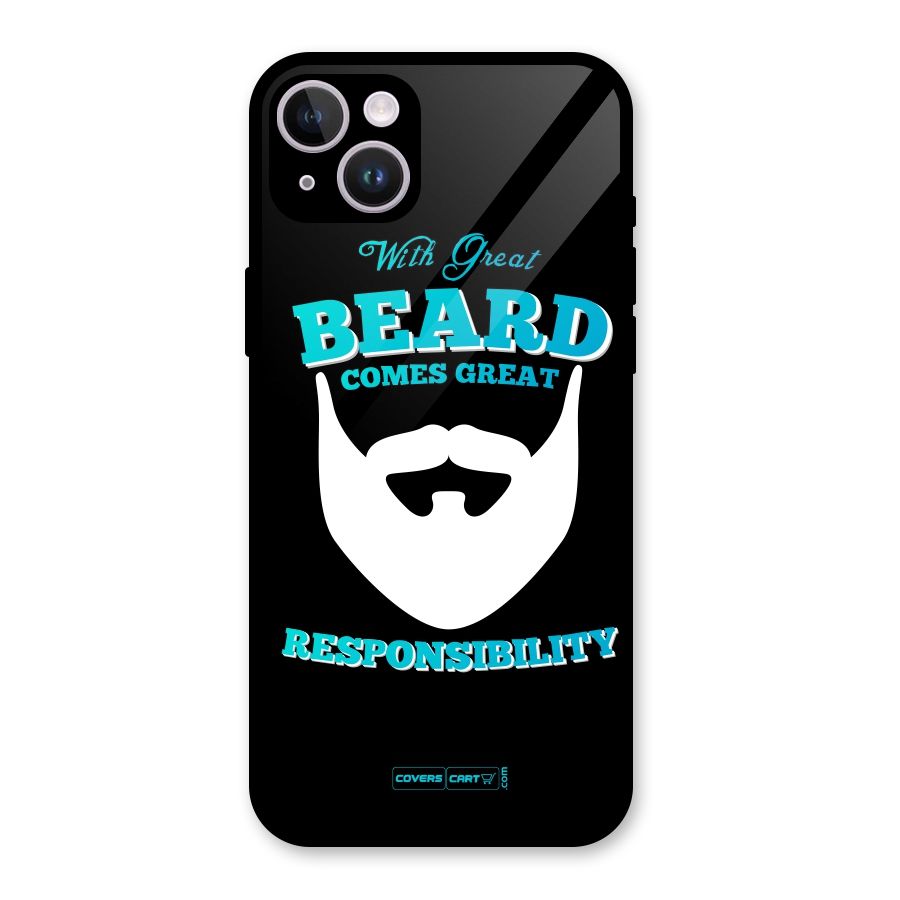 Great Beard Glass Back Case for iPhone 14 Plus