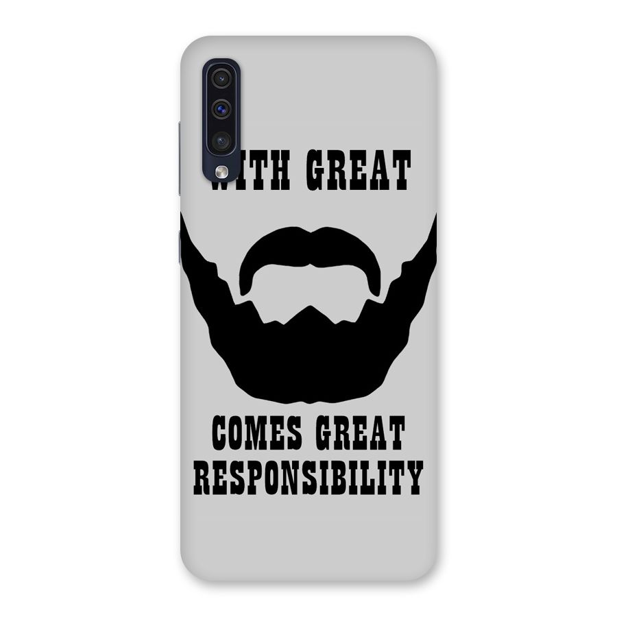 Great Beard Great Responsibility Back Case for Galaxy A50s