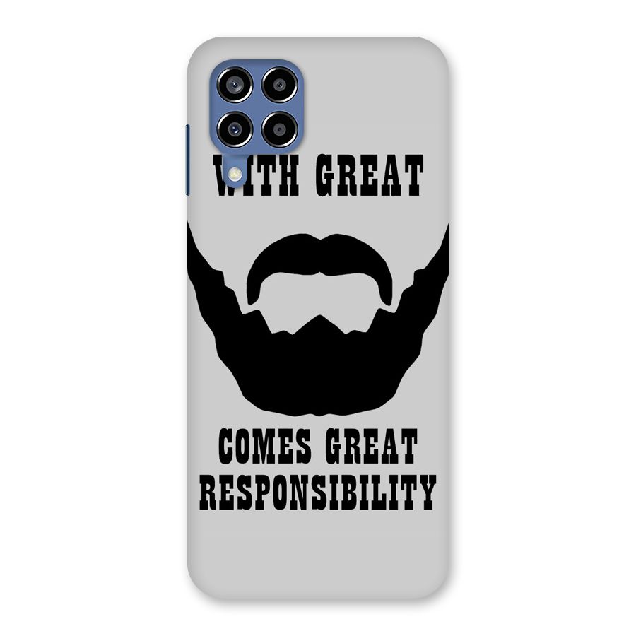 Great Beard Great Responsibility Back Case for Galaxy M53 5G