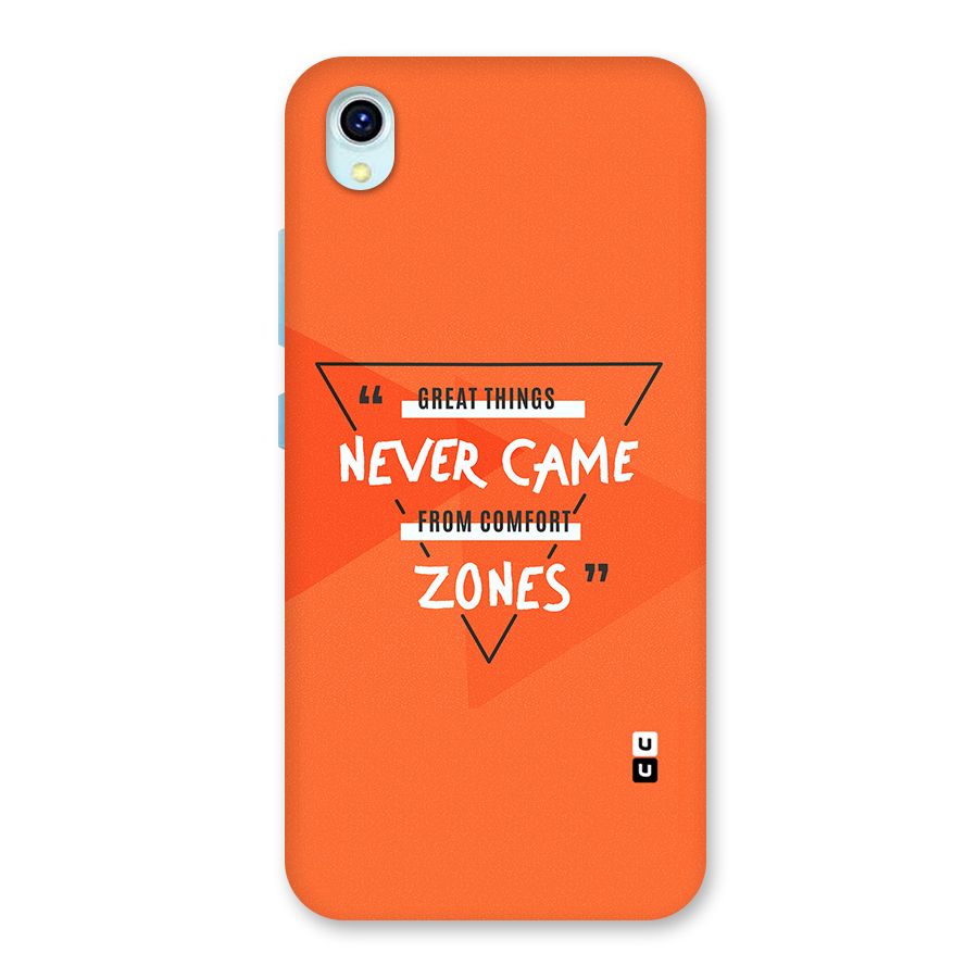 Great Things Comfort Zones Back Case for Vivo Y1s