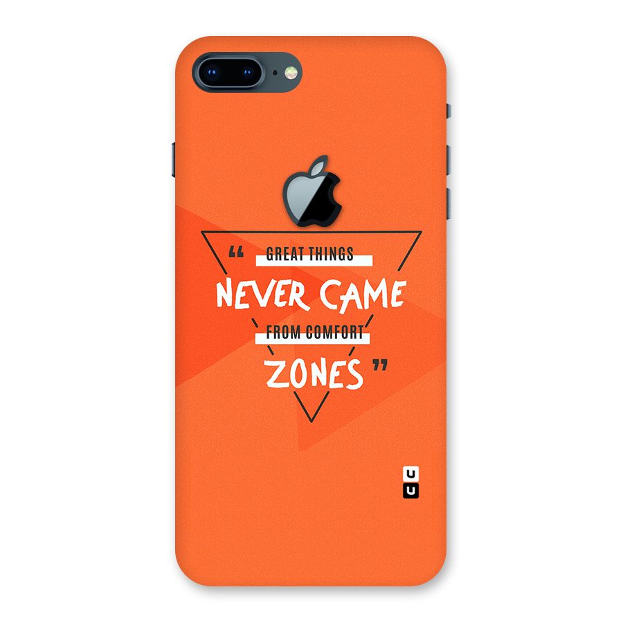 Great Things Comfort Zones Back Case for iPhone 7 Plus Apple Cut