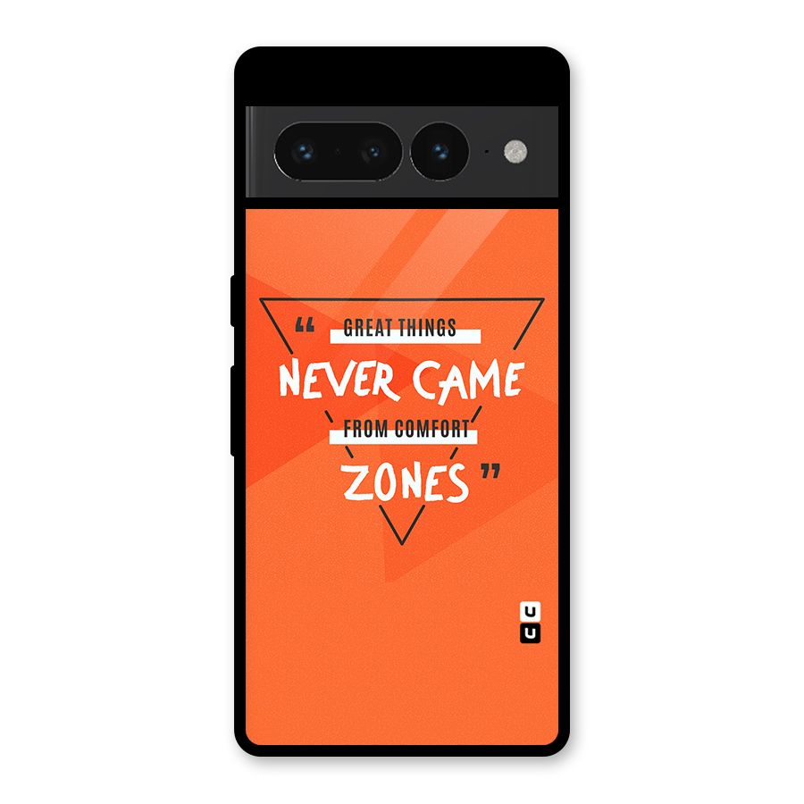 Great Things Comfort Zones Glass Back Case for Google Pixel 7 Pro