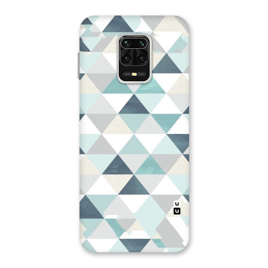 Green And Grey Pattern Back Case for Poco M2 Pro