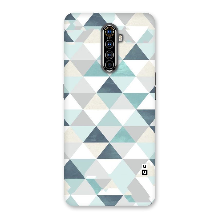 Green And Grey Pattern Back Case for Realme X2 Pro
