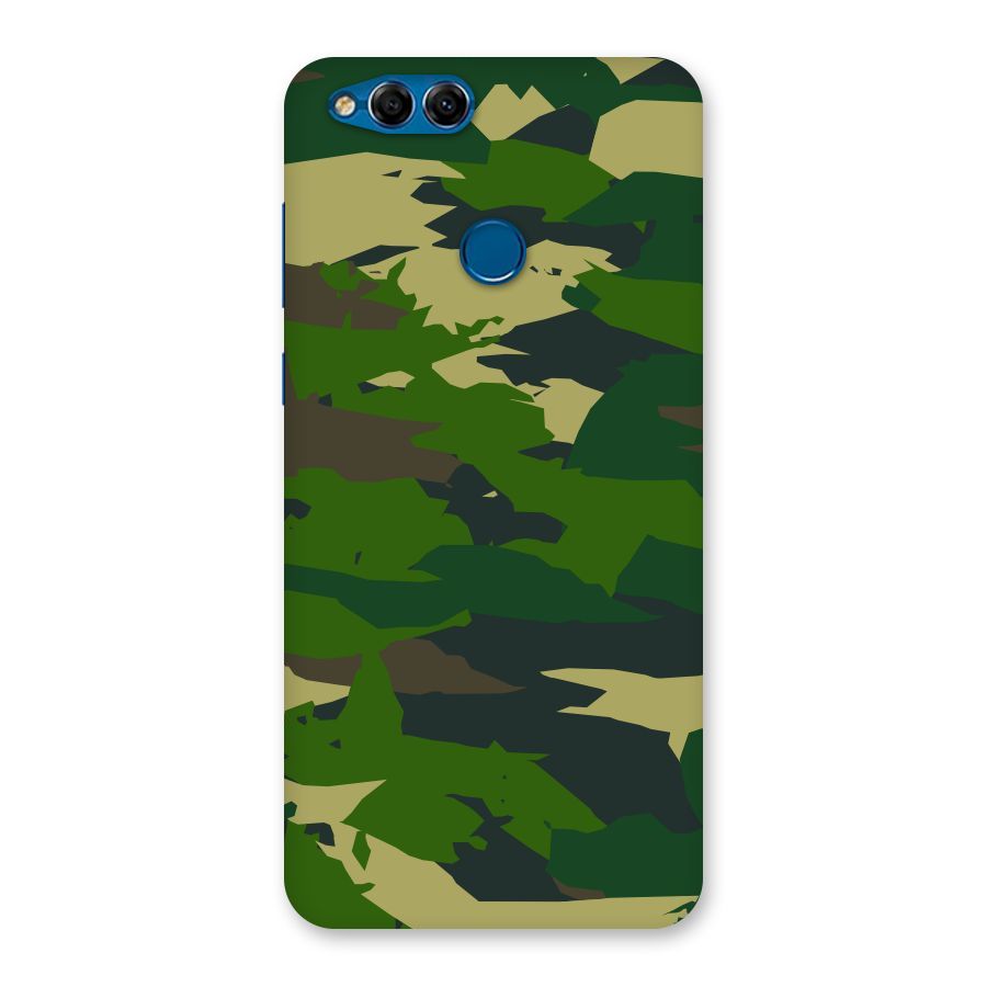 Green Camouflage Army Back Case for Honor 7X