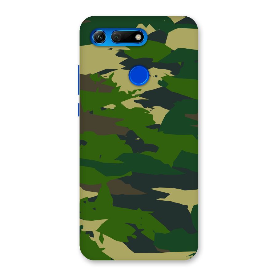 Green Camouflage Army Back Case for Honor View 20
