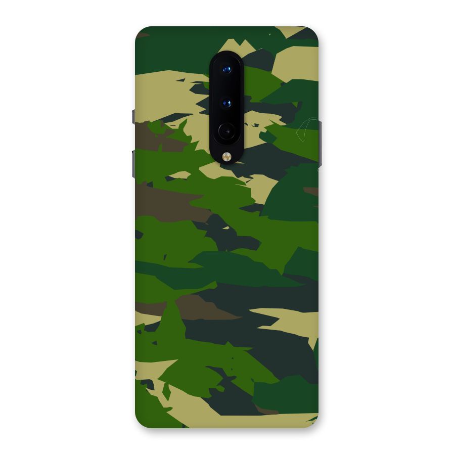 Green Camouflage Army Back Case for OnePlus 8