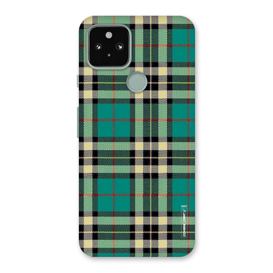 Green Check Back Case for Google Pixel 5