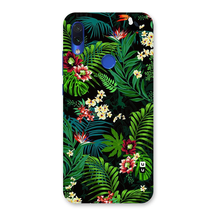 Green Leaf Design Back Case for Redmi Note 7