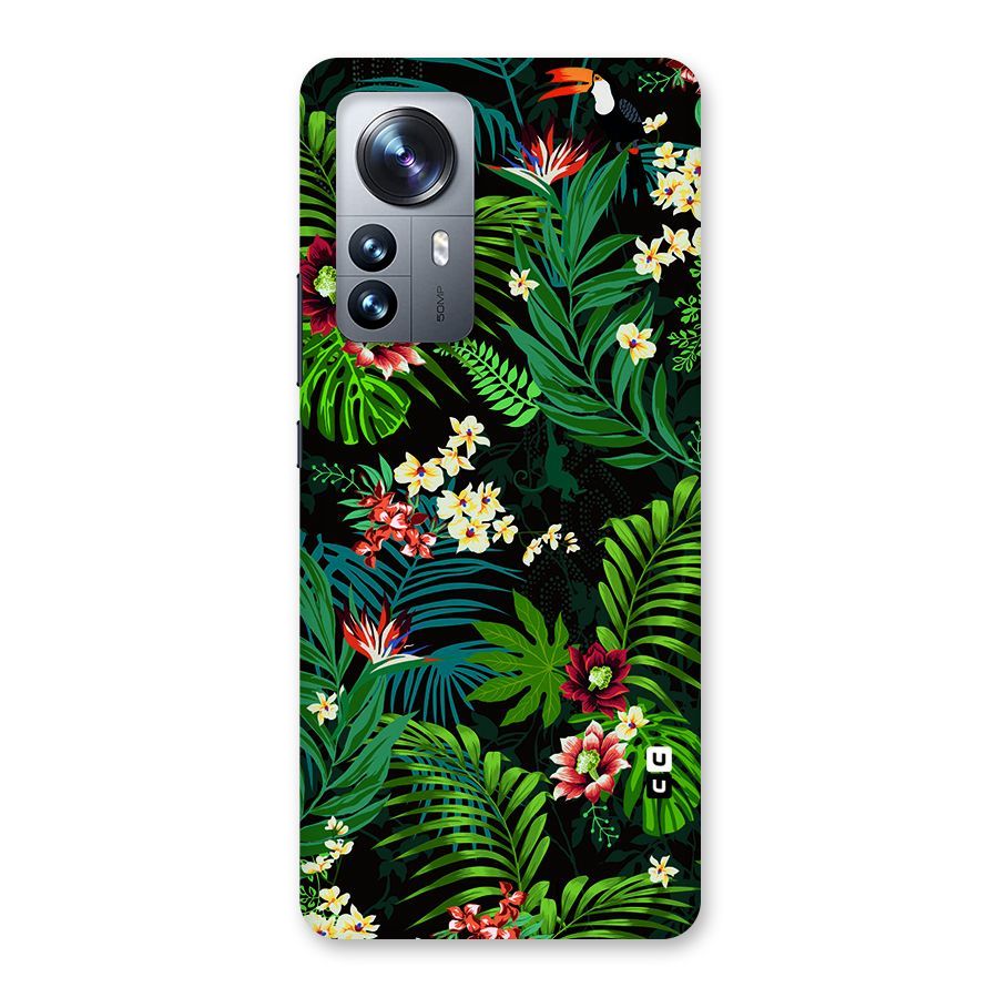 Green Leaf Design Back Case for Xiaomi 12 Pro