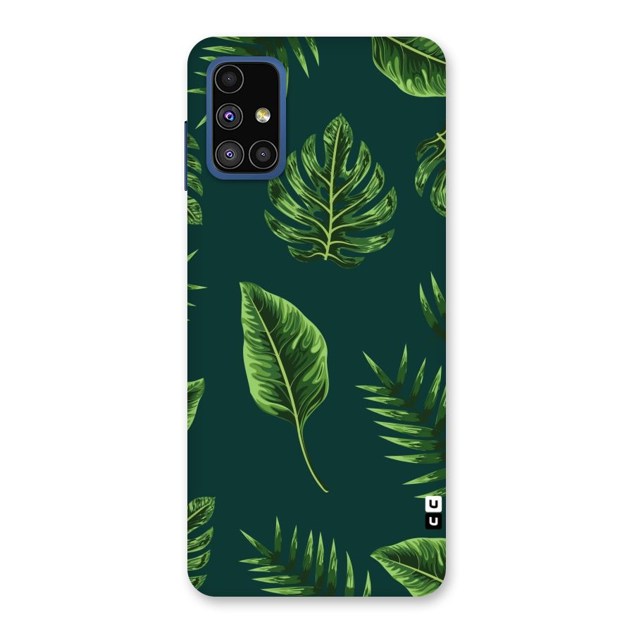 Green Leafs Back Case for Galaxy M51