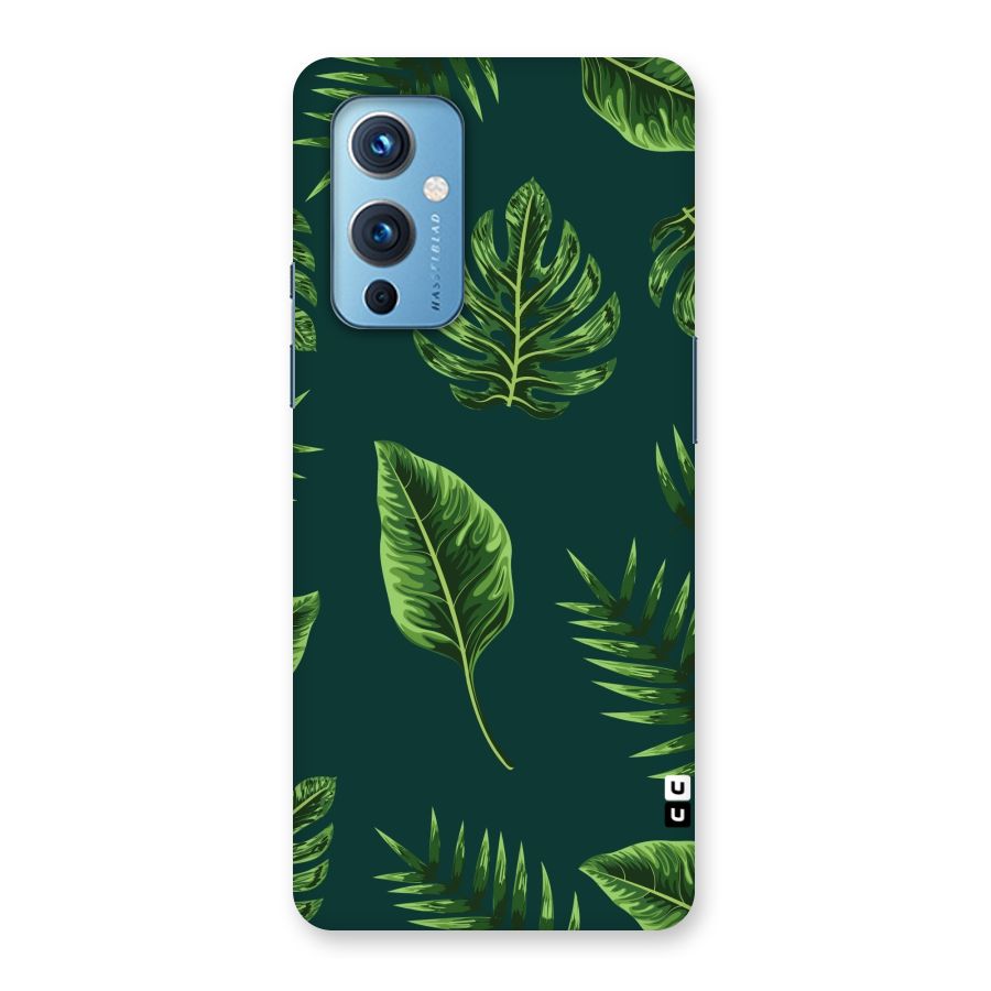 Green Leafs Back Case for OnePlus 9