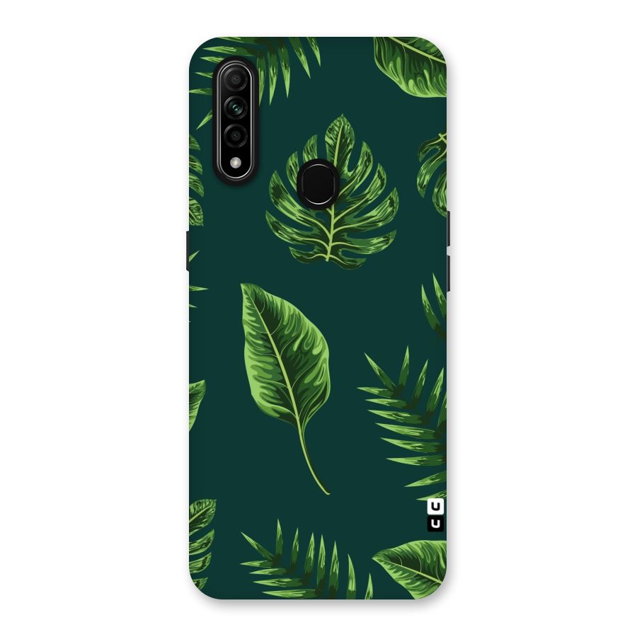 Green Leafs Back Case for Oppo A31