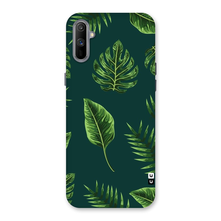 Green Leafs Back Case for Realme C3
