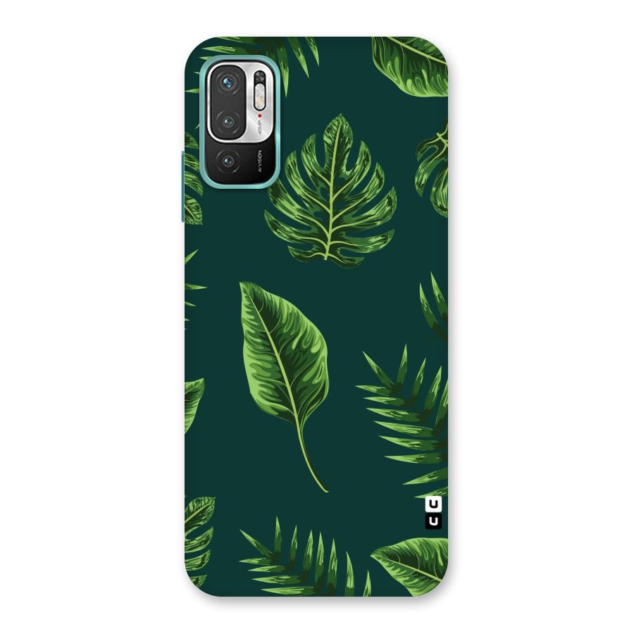 Green Leafs Back Case for Redmi Note 10T 5G