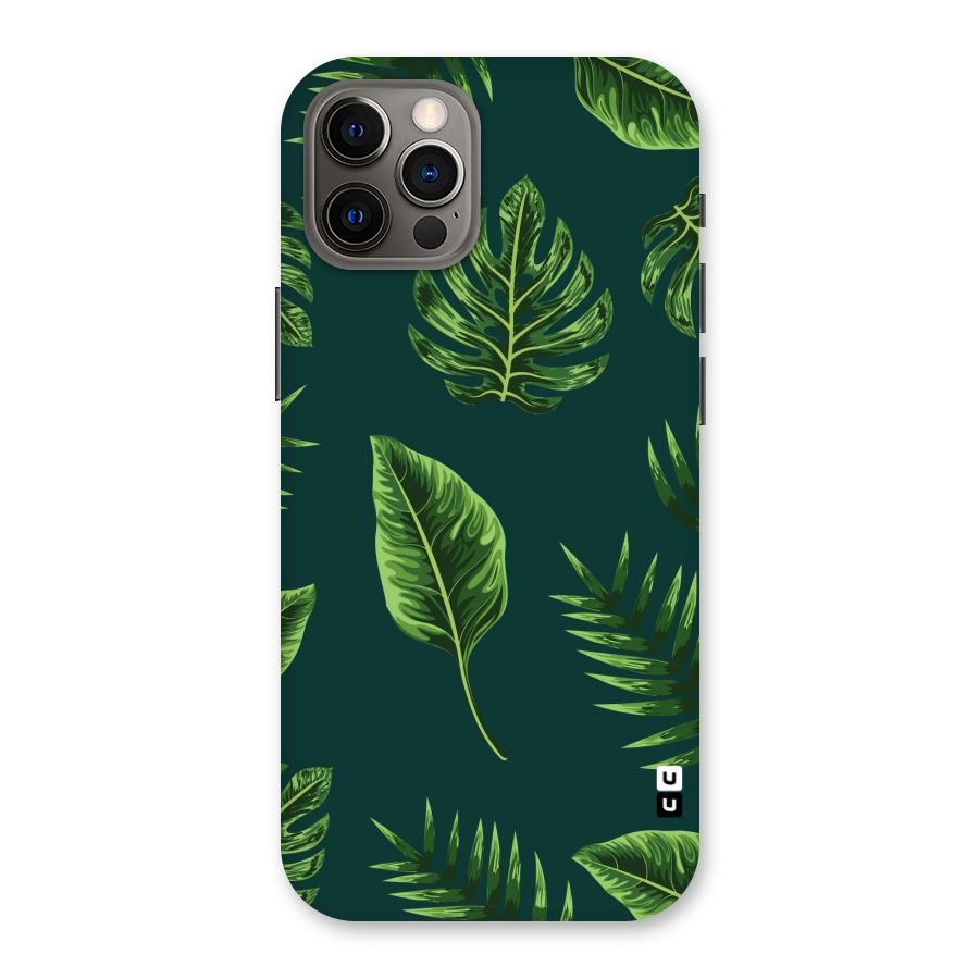 Green Leafs Back Case for iPhone 12 Pro