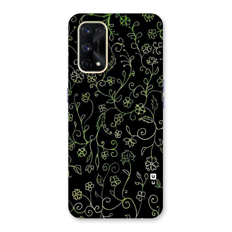 Green Leaves Glass Back Case for Realme X7 Pro