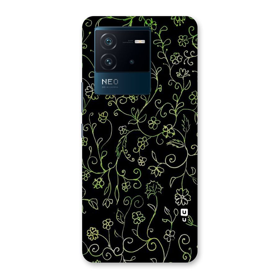 Green Leaves Back Case for Vivo iQOO Neo 6 5G