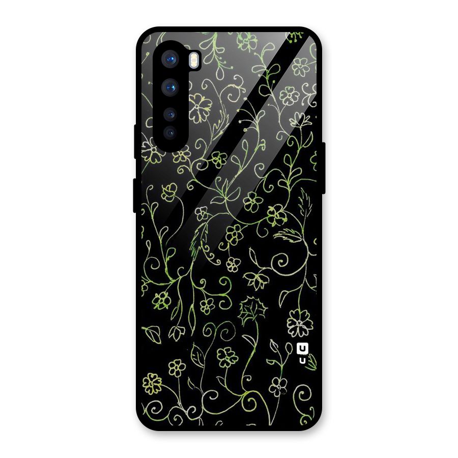 Green Leaves Glass Back Case for OnePlus Nord