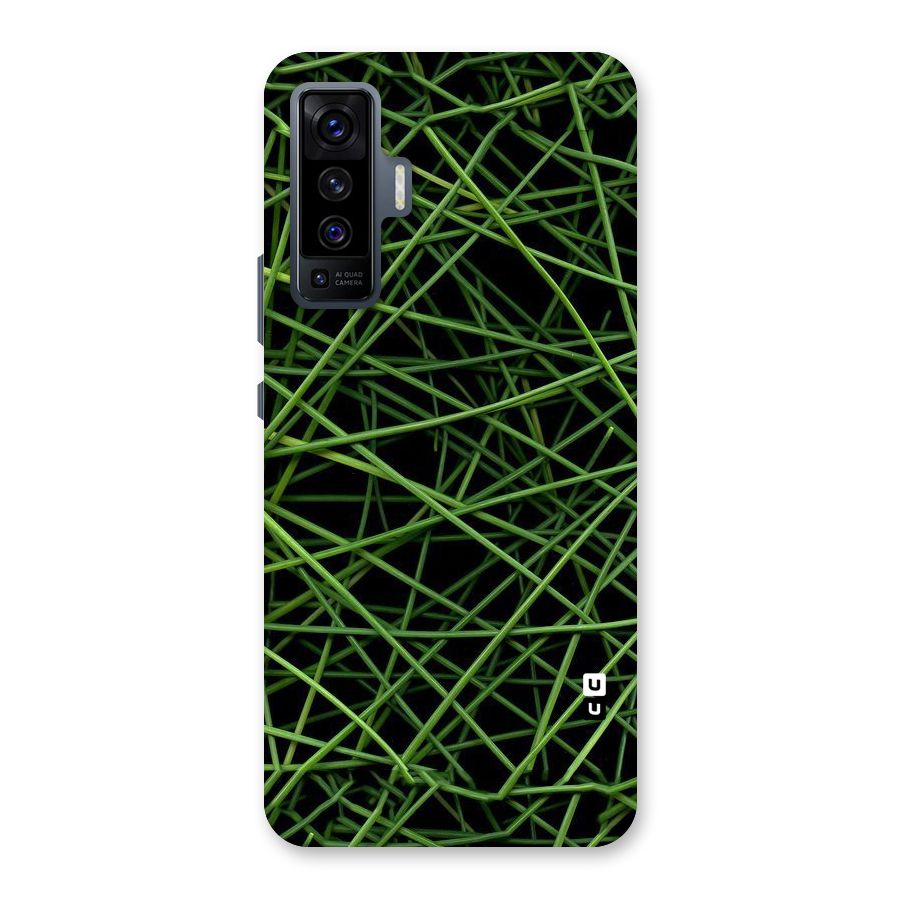 Green Lines Back Case for Vivo X50