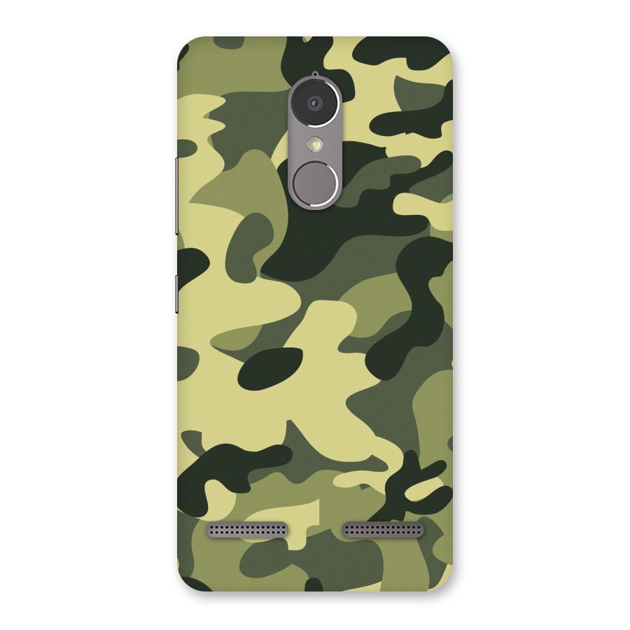 Green Military Pattern Back Case for Lenovo K6 Power