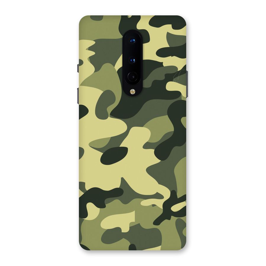 Green Military Pattern Back Case for OnePlus 8