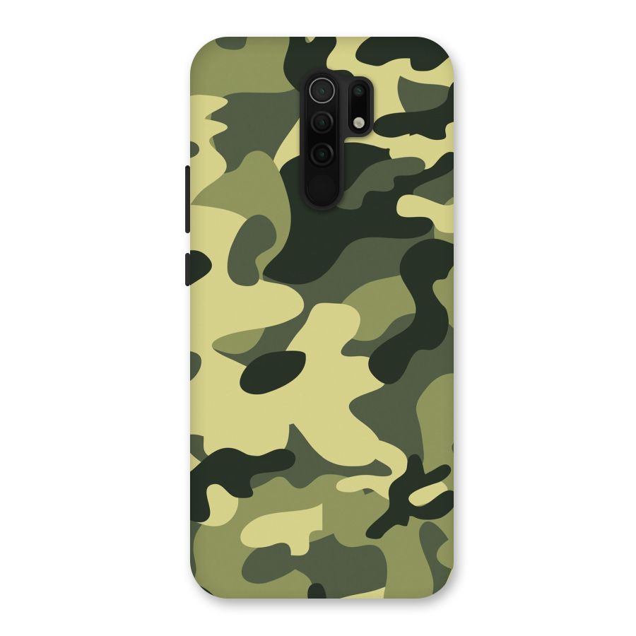 Green Military Pattern Back Case for Poco M2
