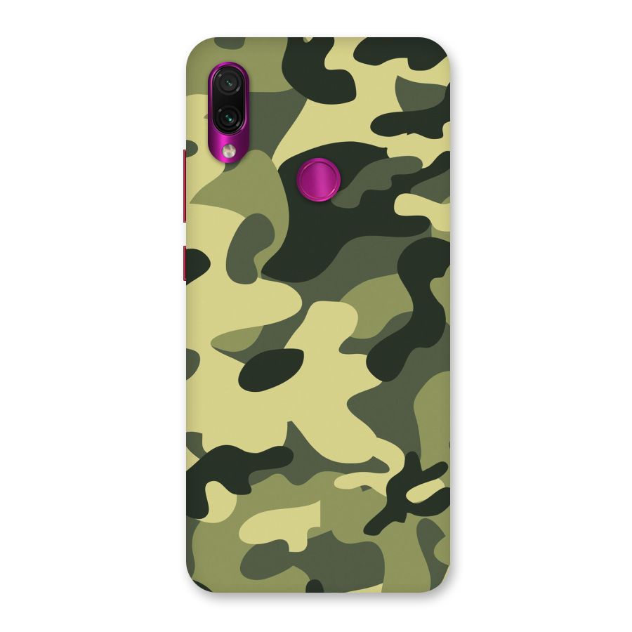 Green Military Pattern Back Case for Redmi Note 7 Pro